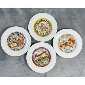 Vintage Restoration Hardware Cheese Plate Set 4 Hors D’oeuvres Appetizer Set 1